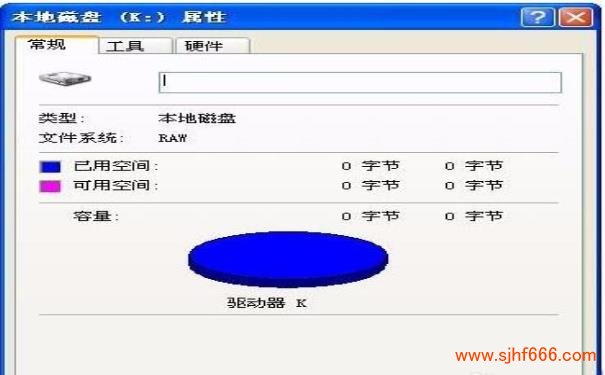 磁盘结构损坏且无法读取